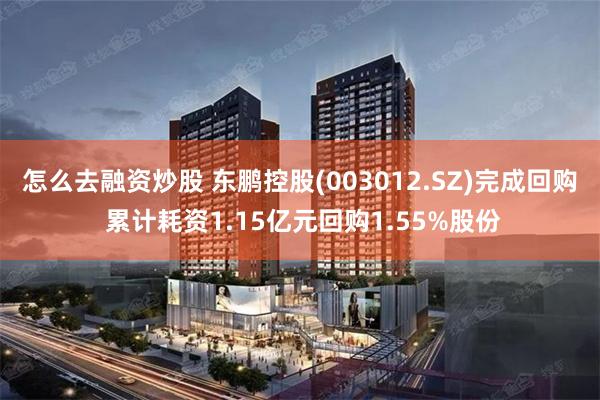 怎么去融资炒股 东鹏控股(003012.SZ)完成回购 累计耗资1.15亿元回购1.55%股份