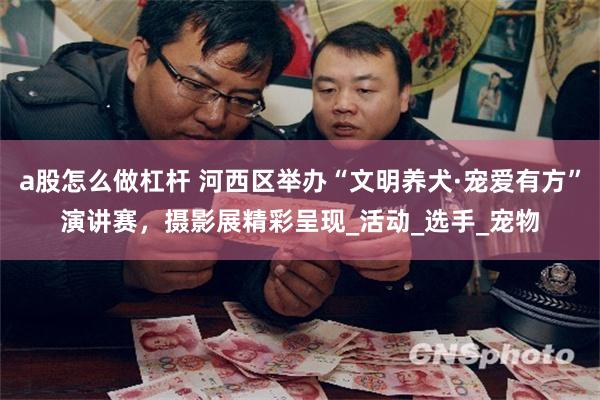a股怎么做杠杆 河西区举办“文明养犬·宠爱有方”演讲赛，摄影展精彩呈现_活动_选手_宠物