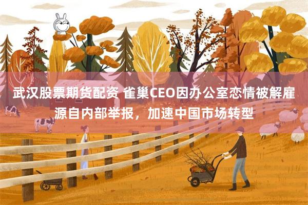 武汉股票期货配资 雀巢CEO因办公室恋情被解雇源自内部举报，加速中国市场转型